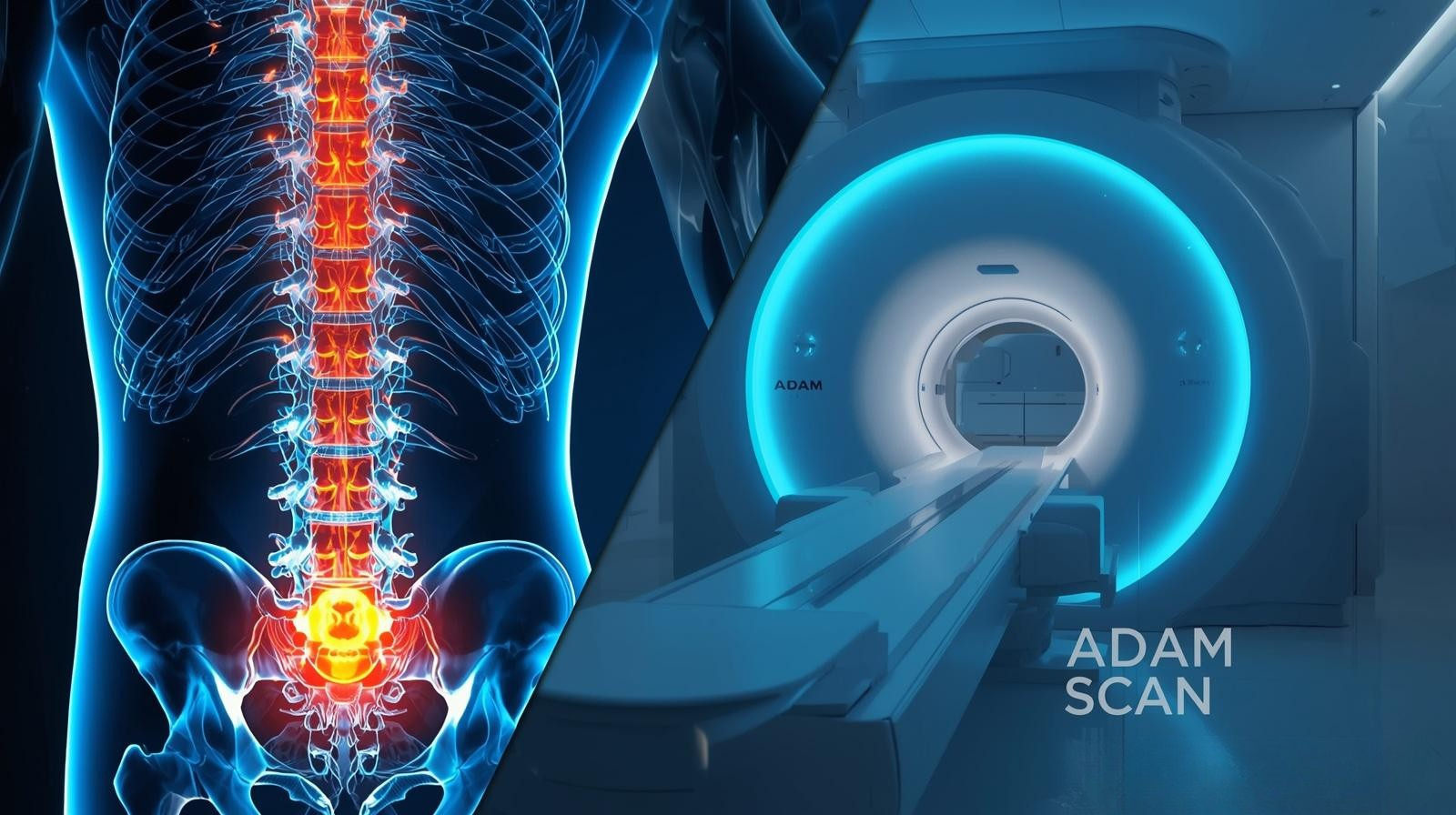 دليل شامل حول أشعة رنين على الفقرات القطنية والعجزية في مركز آدم سكان